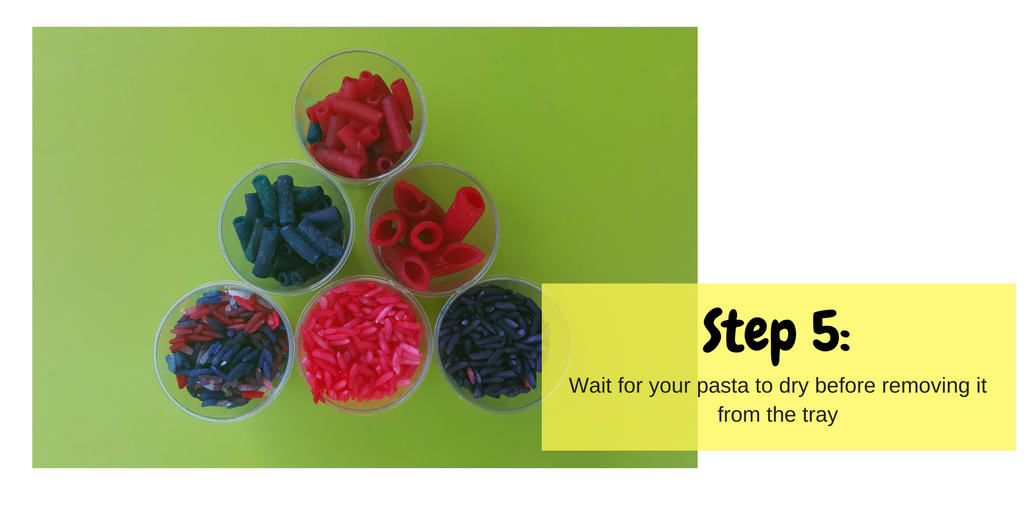 How To Colour Pasta Step 5