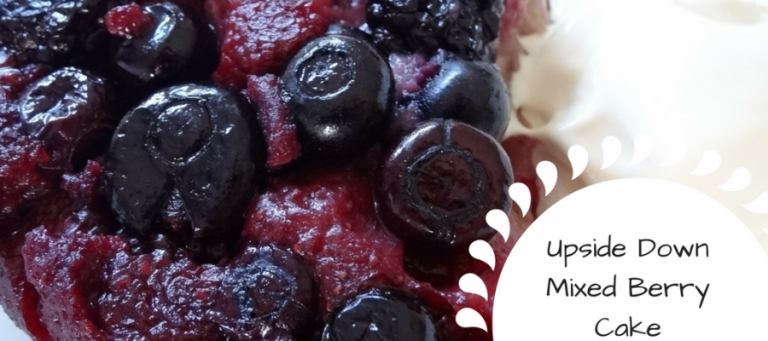 Upside Down Mixed Berry Cake Recipe Kate Shelby 