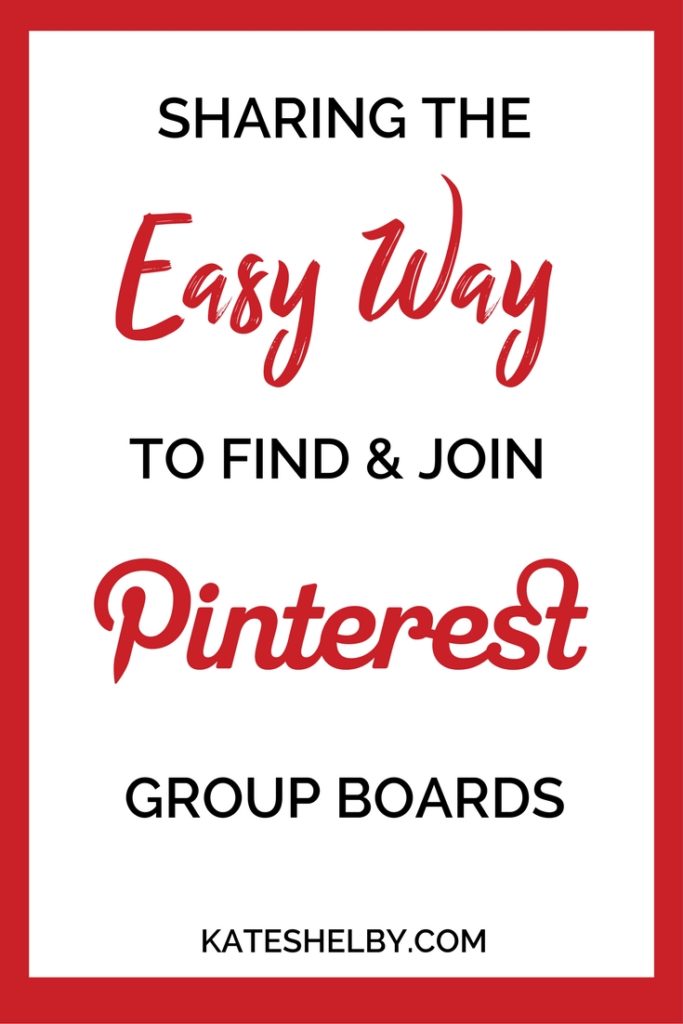 Pinterest group boards