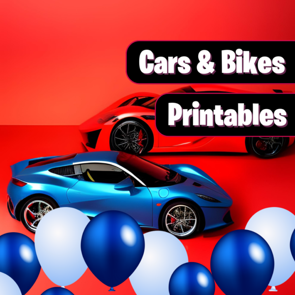 Cars & Bikes Birthday Theme