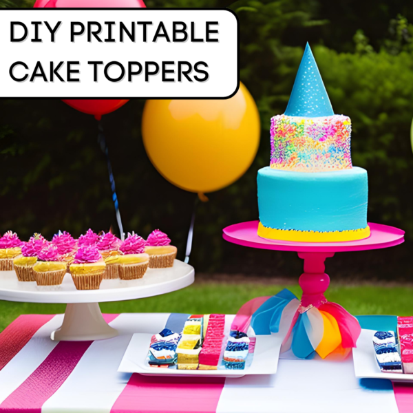 Printable Cake Topper