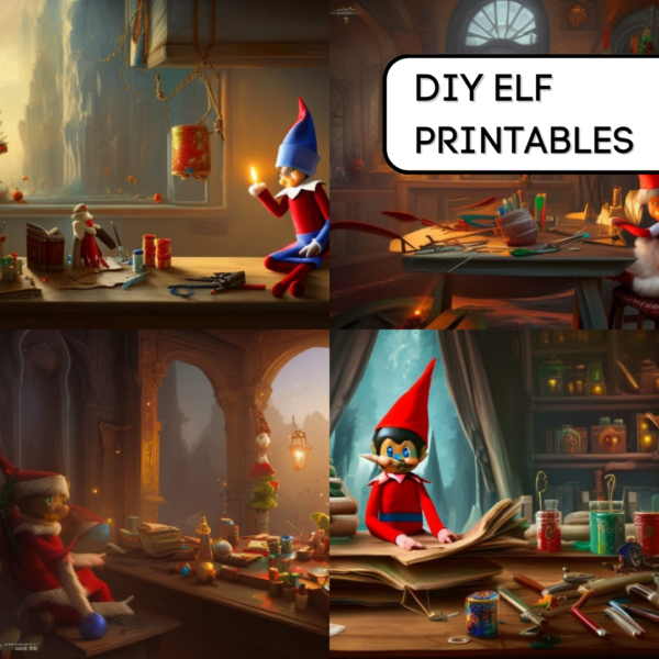 Elf On The Shelf Printables