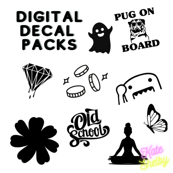 SVG/PNG Files For Vinyl Decals