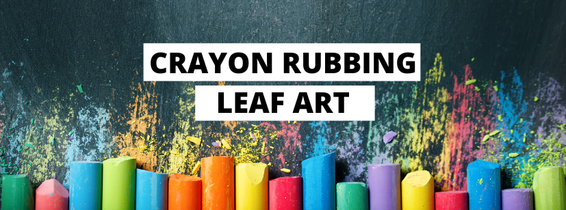 Crayon rubbing art