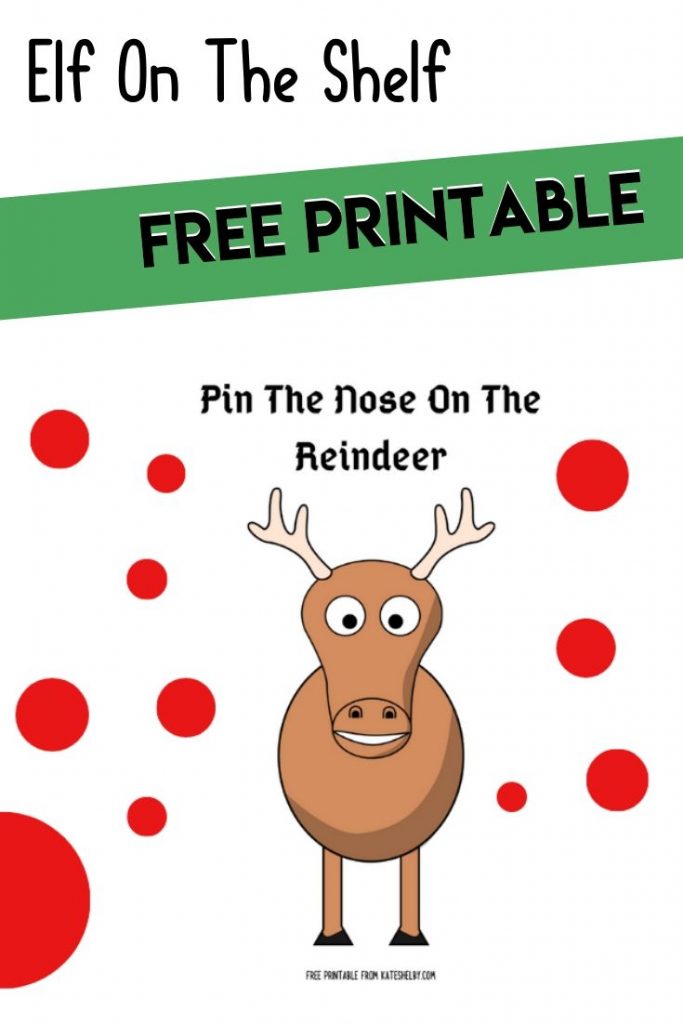 Free Elf On The Shelf Printable Props