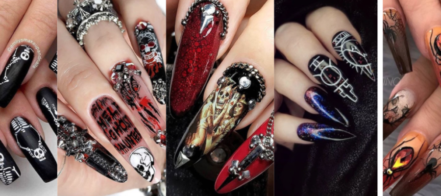 Stunning Fantasy, Horror & Goth Nail Designs - Kate Shelby