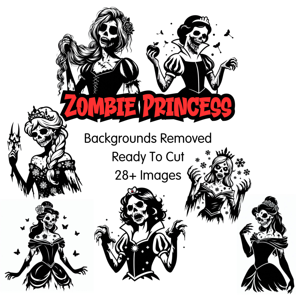 Zombie Princess PNG Pack Download Only zombie-princess-png-pack-download-only
